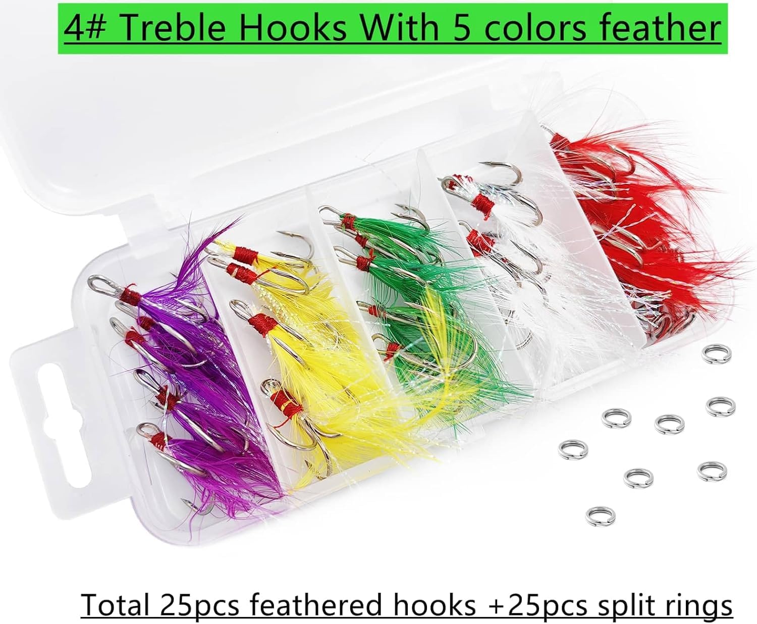Hooks suitable for saltwater and freshwater fishing