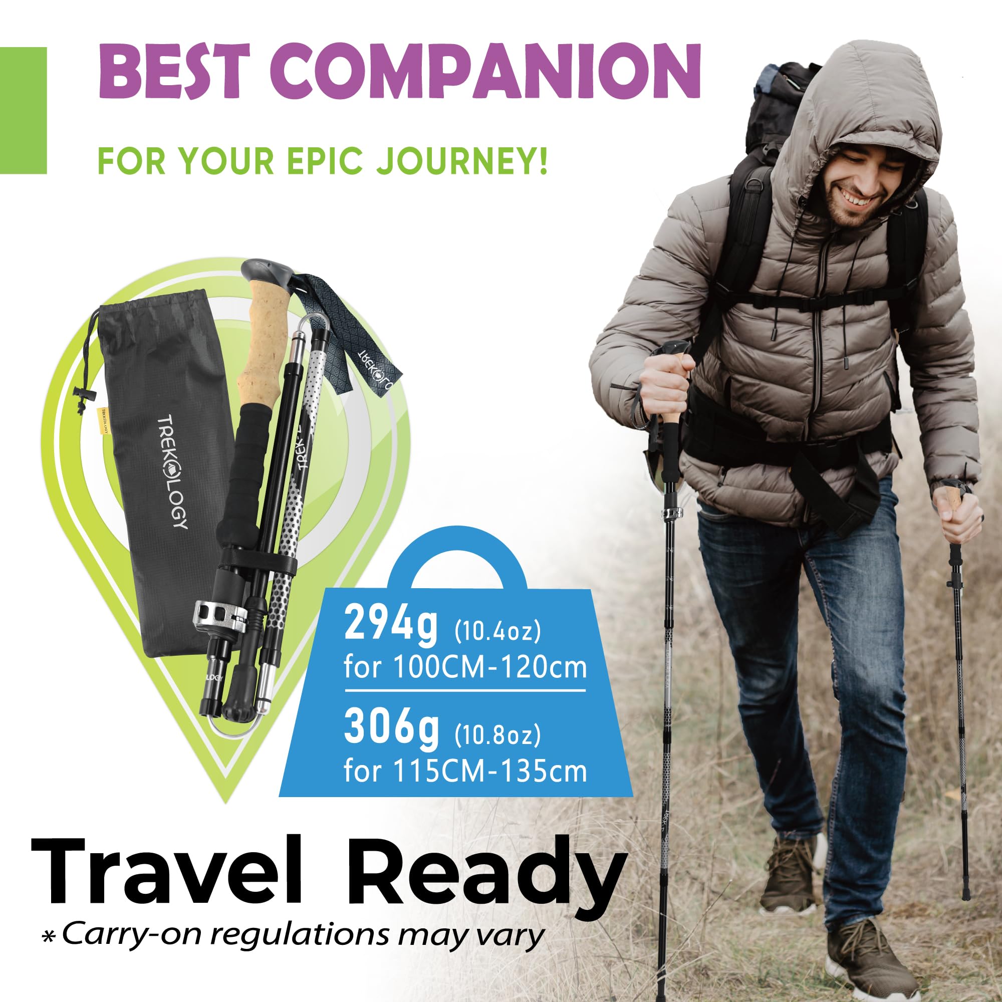 TREKOLOGY Trek-Z aircraft-grade aluminum build offers lightweight durability.