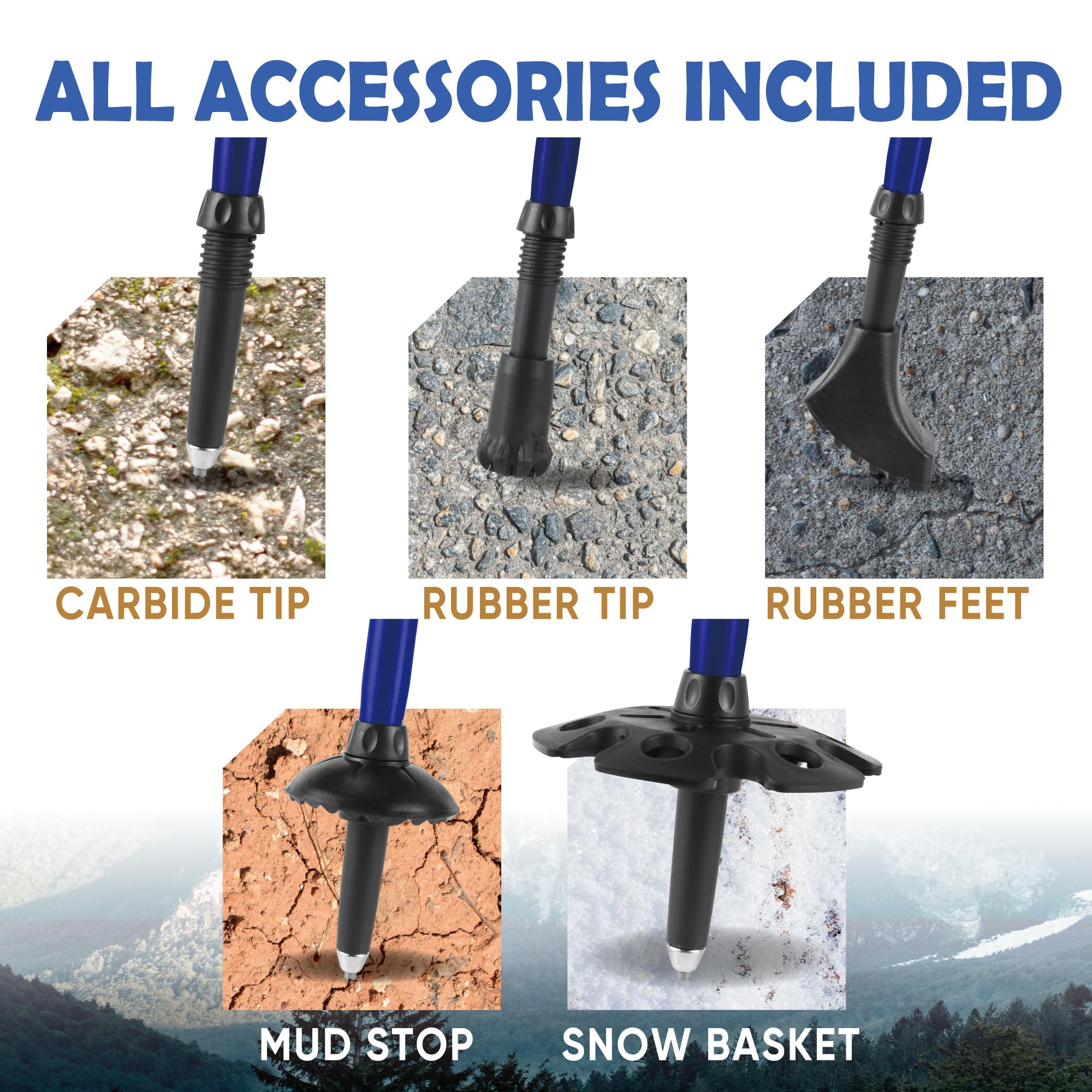 TREKOLOGY Trek-Z reinforced joints with metal caps boost durability