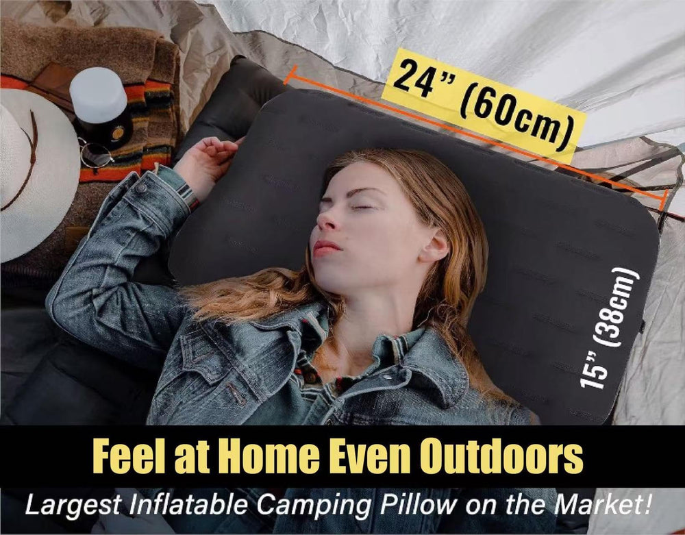 Removable cover on TREKOLOGY Aluft Ultra Pillow simplifies cleaning after adventures