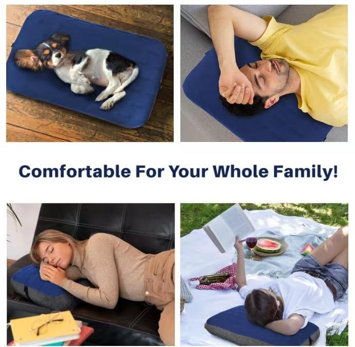 TREKOLOGY ALUFT Ultra pillow with two-way valve for quick inflation