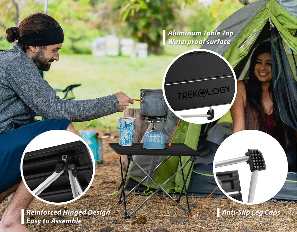 TREKOLOGY TALU aluminum frame pops up quickly without tools