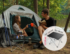 TREKOLOGY TALU camping table open for stable dining and prep