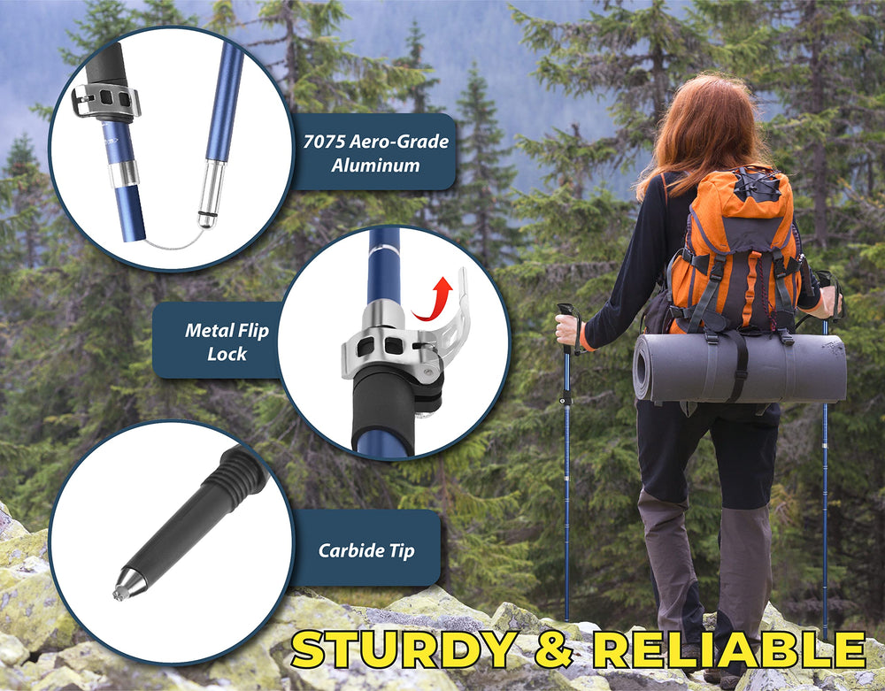 TREKOLOGY TREKZ SE aero-grade aluminum body for durable support