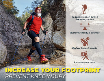 TREKOLOGY TREKZ SE in-use during nordic walking and trekking