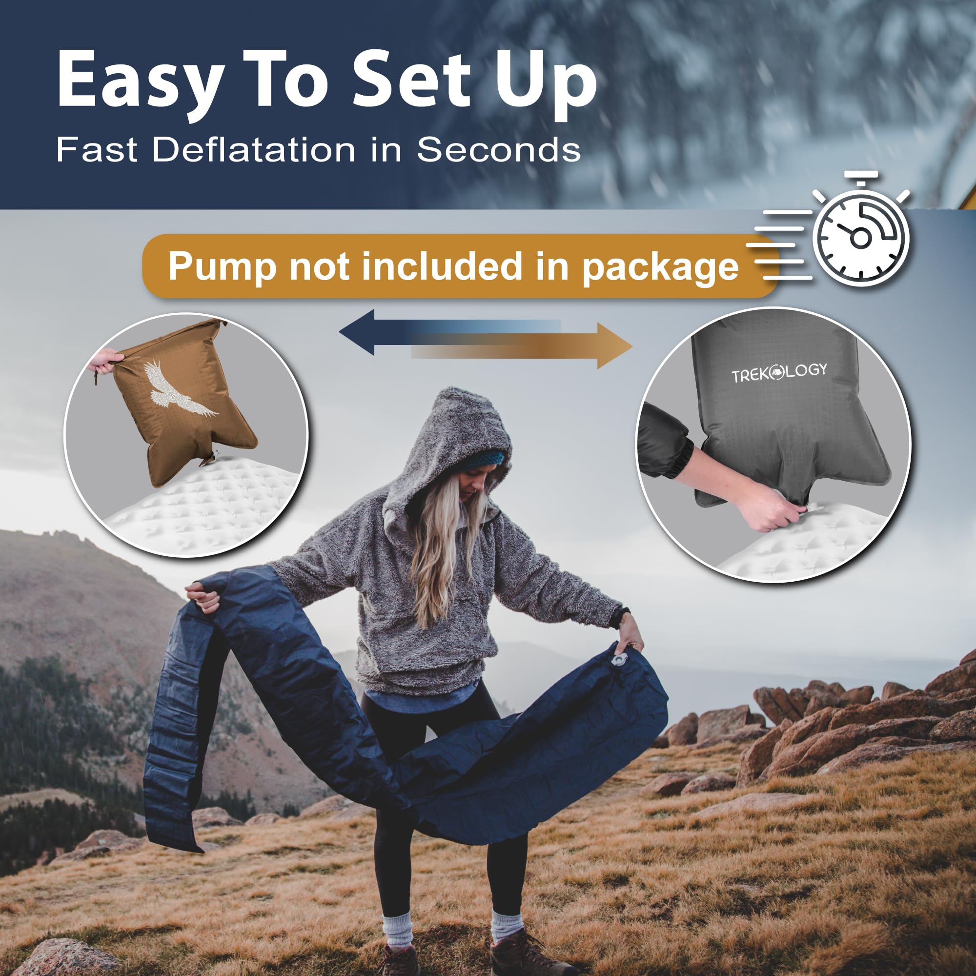TREKOLOGY UL R7 SGS-certified quality for durable backcountry sleep