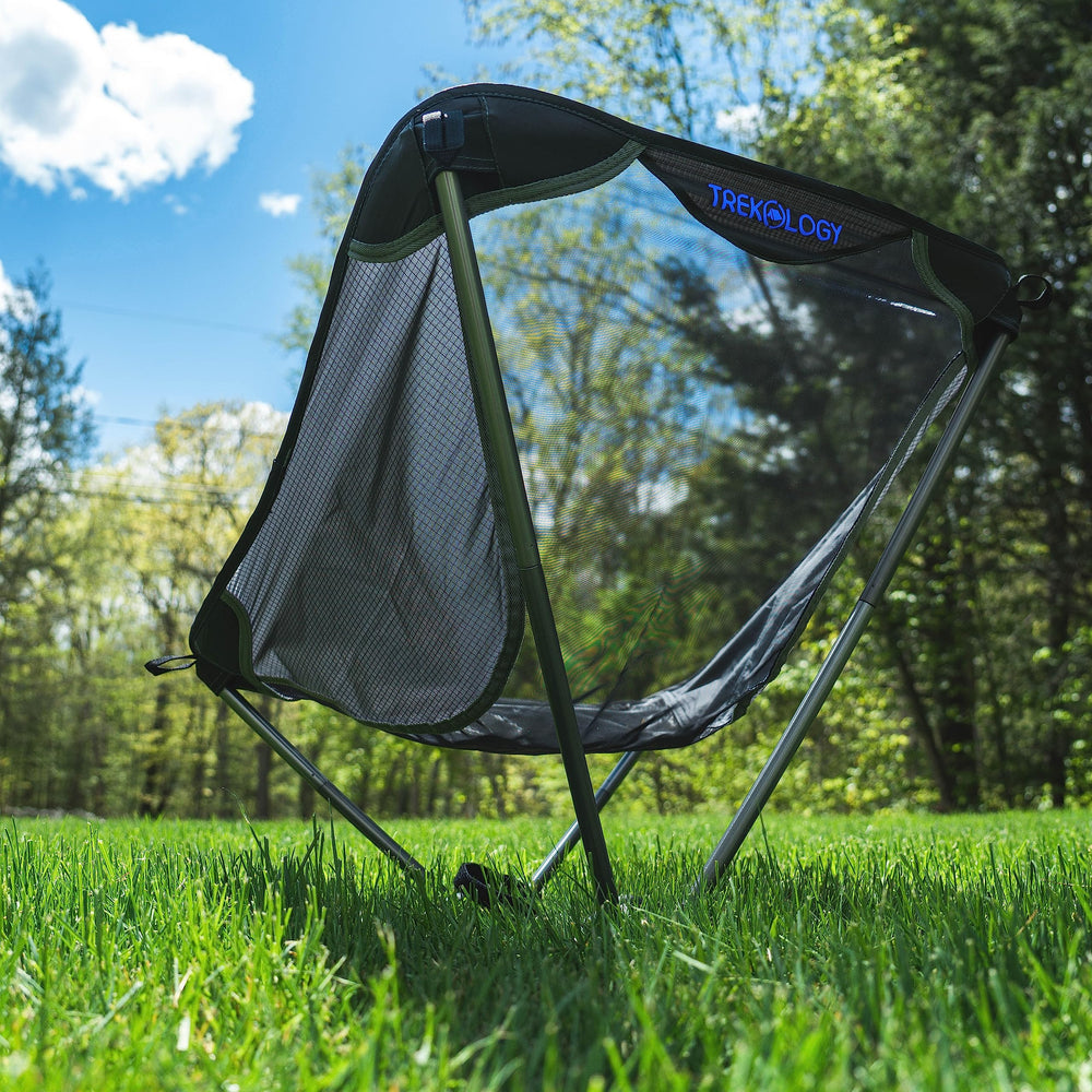 TREKOLOGY YIZI LITE beach campsite comfort demonstrates versatile seating options