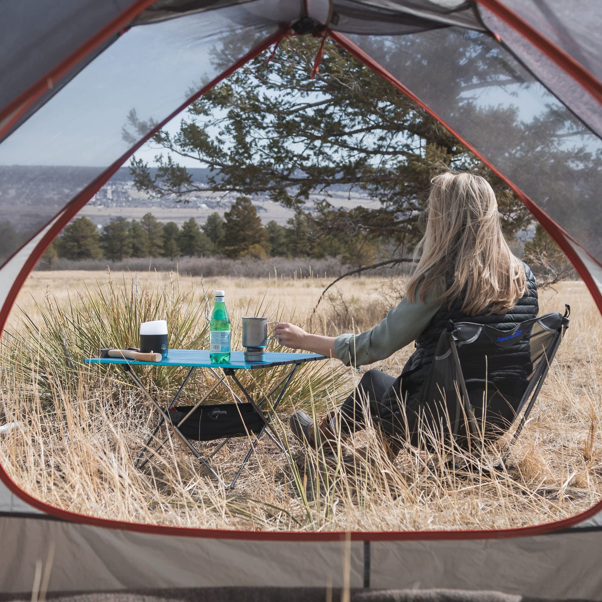 TREKOLOGY YIZI LITE compact fold fits in a travel bag for easy portability