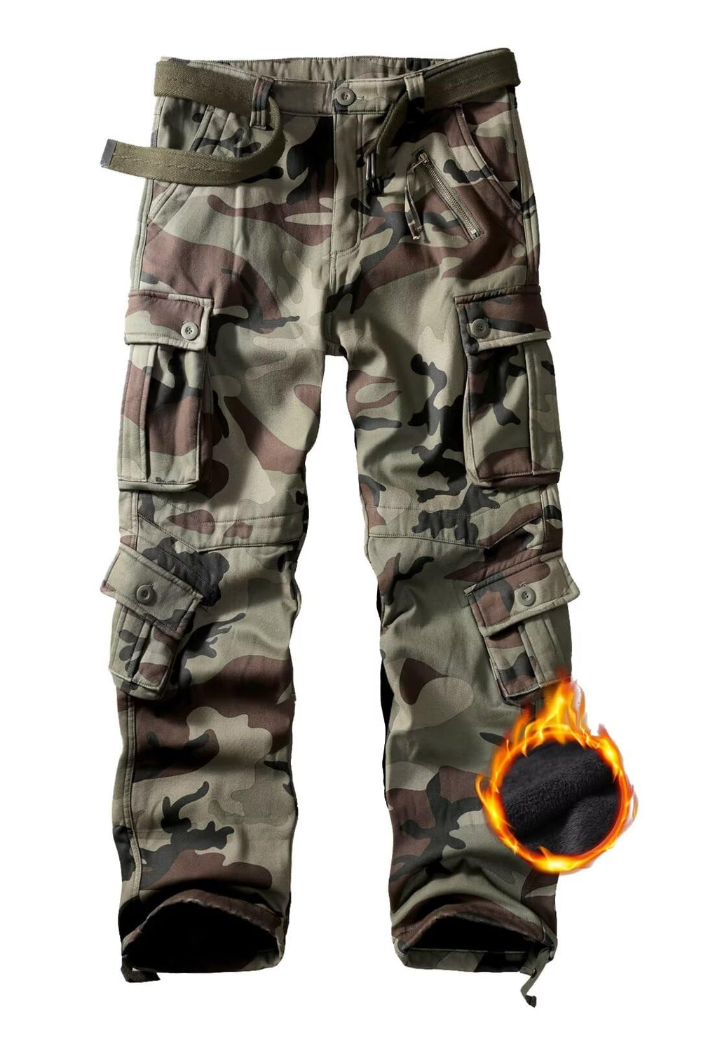TRGPSG Battlefield Camo pants front view for rugged outdoor use