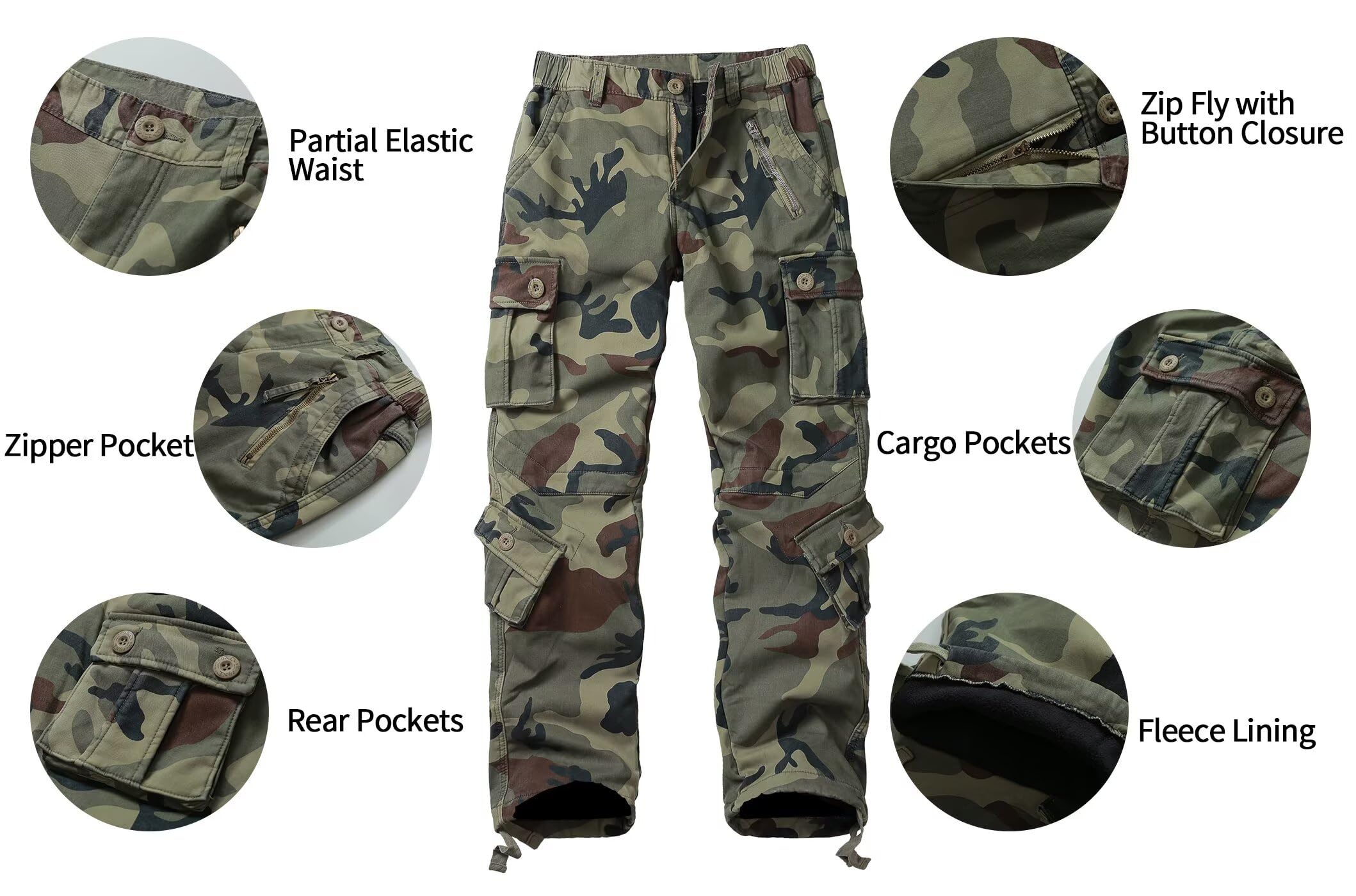 TRGPSG ergonomic knee-fit snow pants allow easy movement in cold weather
