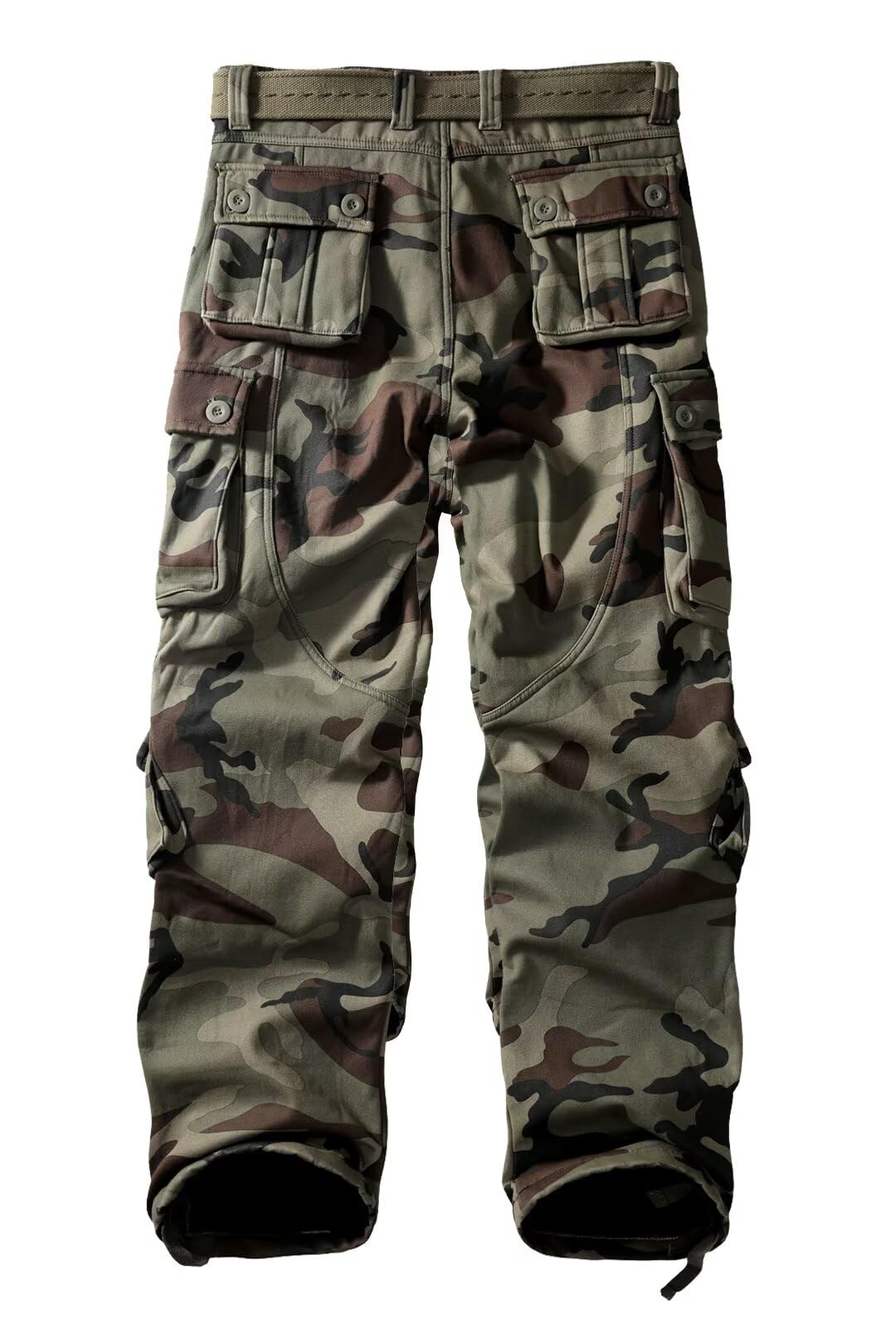 TRGPSG fleece-lined hiking pants warmth close-up outer fabric