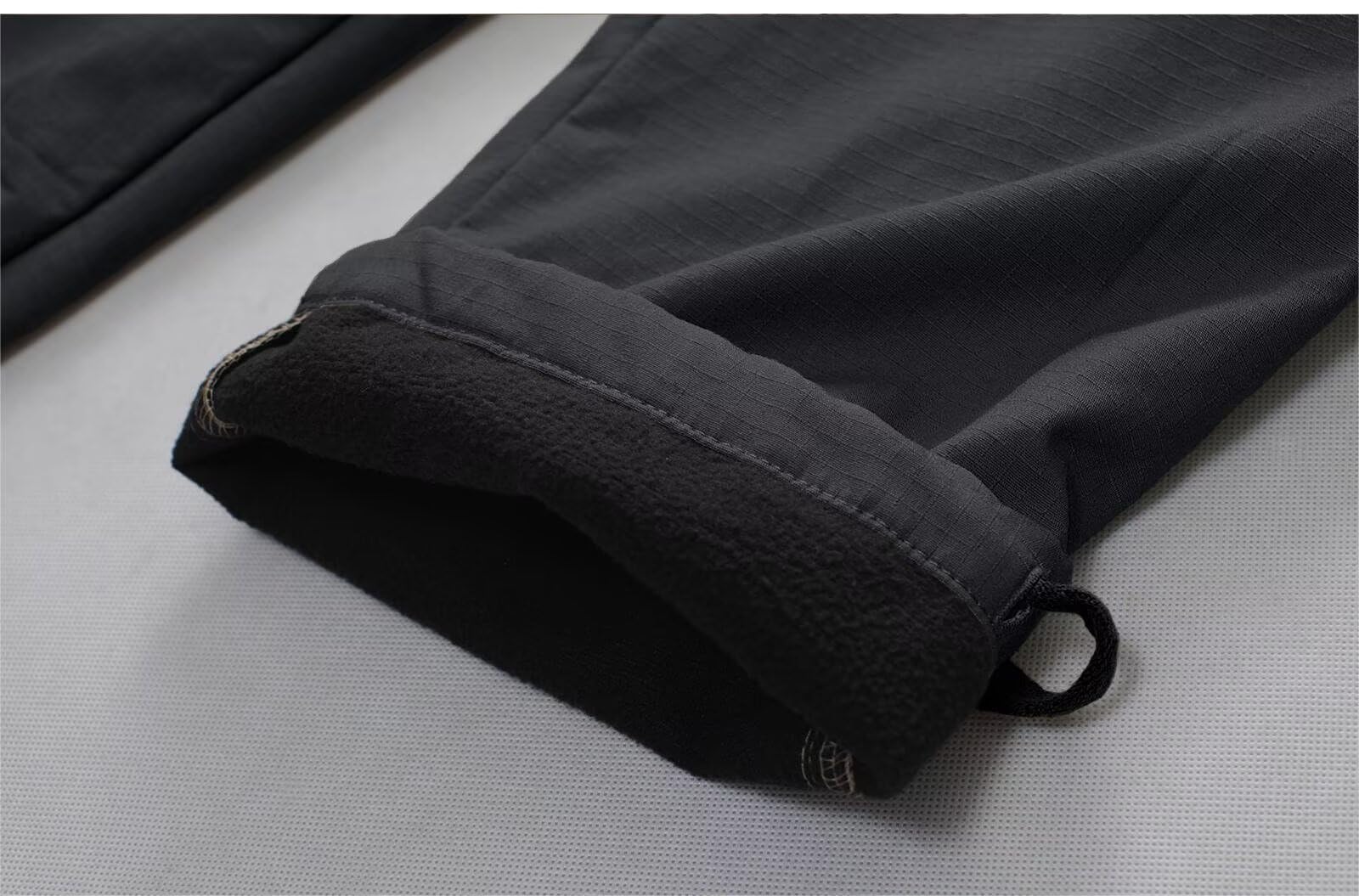 TRGPSG camouflage pants fleece-lined interior for cozy winter commutes.