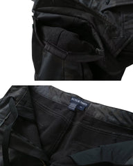 TRGPSG men's fleece-lined hiking pants back view highlighting durable outer fabric