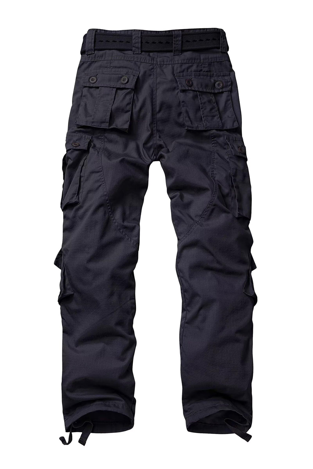 TRGPSG men's fleece-lined pants camouflage side pocket showcasing 8-pocket design.