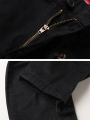 TRGPSG women's cargo pants pocket layout highlighting 9-pocket storage