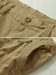 TRGPSG cargo pants pocket layout highlighting nine pockets for organization