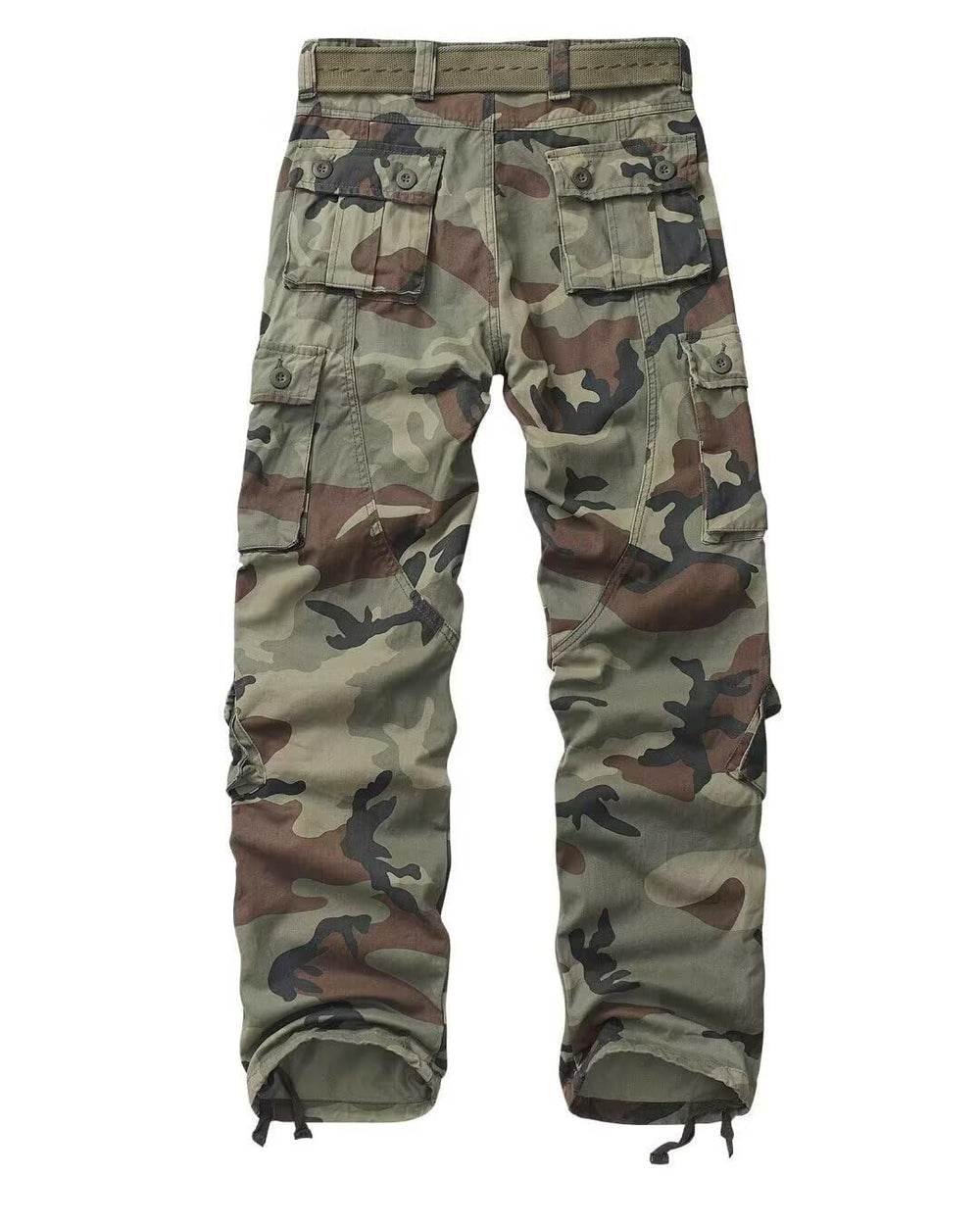 TRGPSG women's cargo pants rear pocket shows secure, easy-to-reach item placement