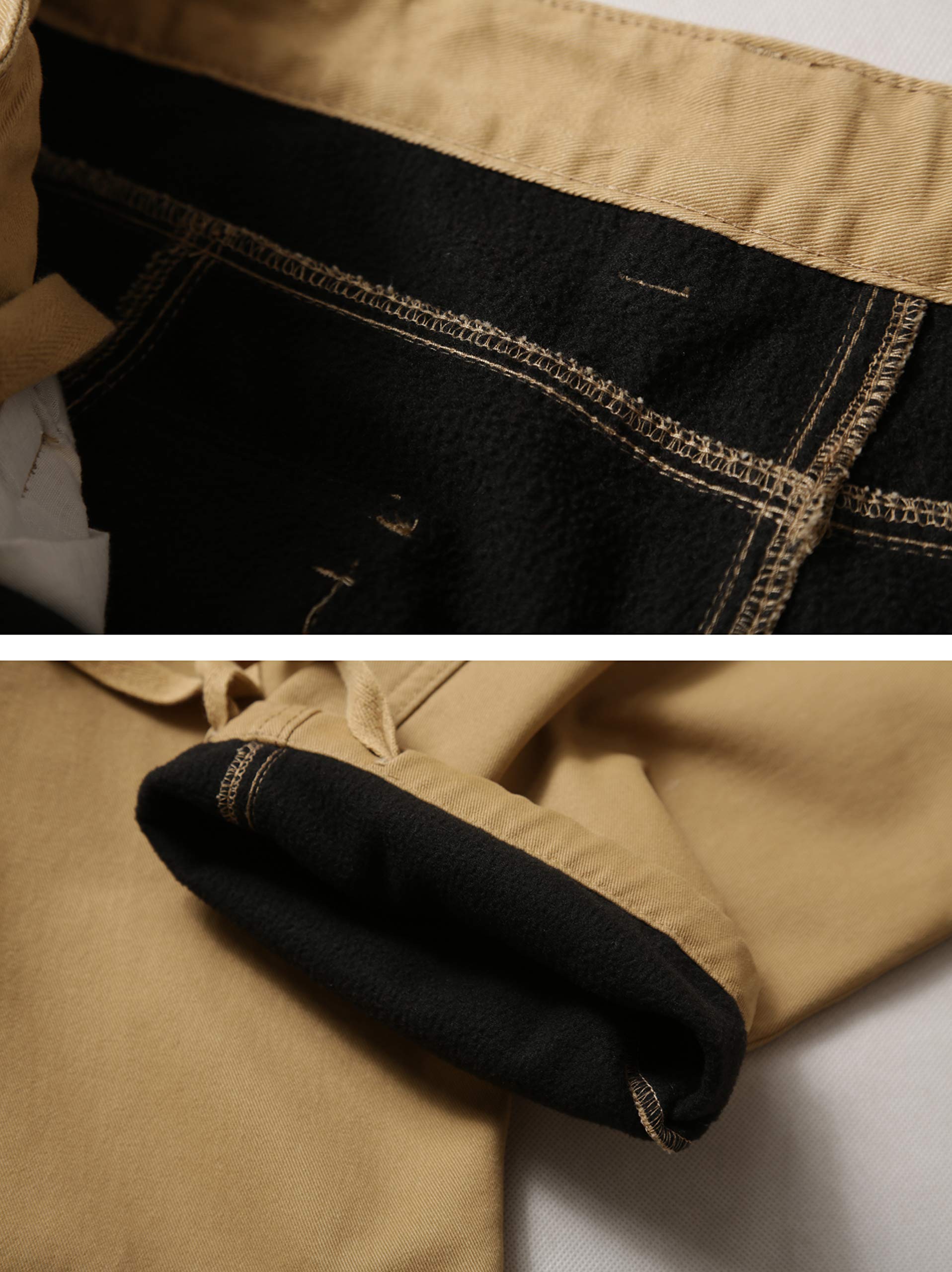 TRGPSG YY3358 khaki hiking pants full ensemble on trail illustrating versatile outdoor use
