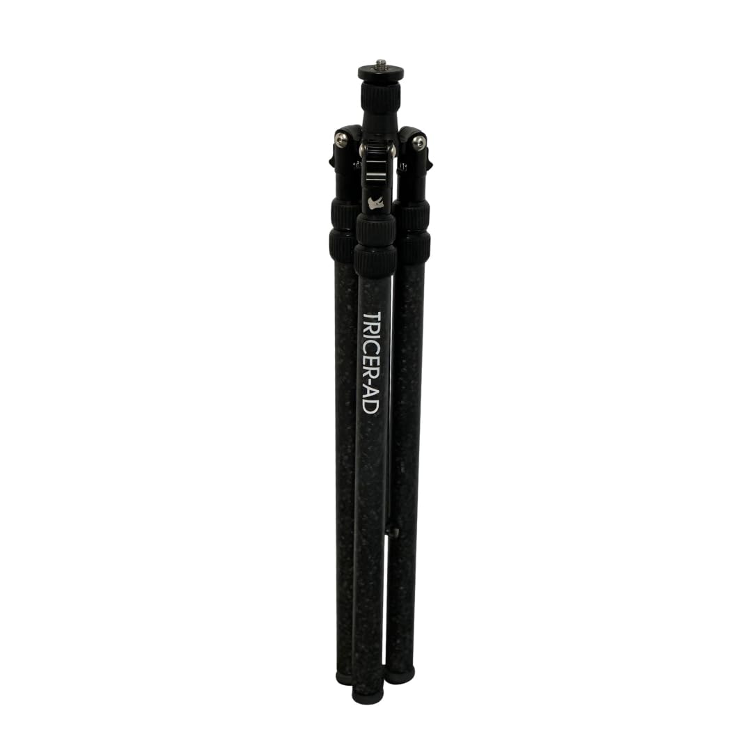 Tricer-AD inverted-leg design enhances stability on uneven terrain for rugged use.