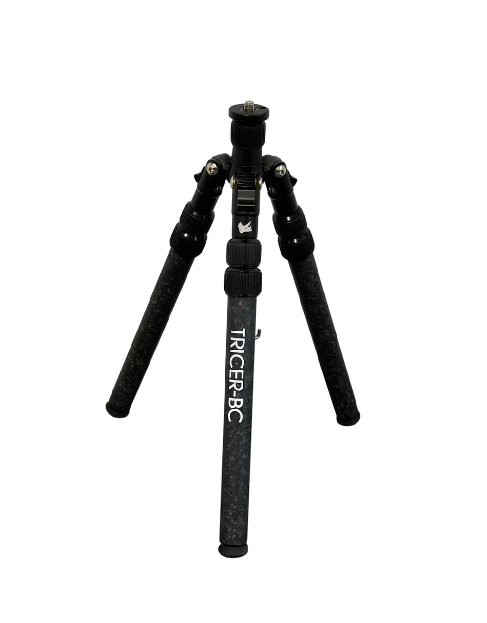 Tricer-BC ultralight tripod inverted-legs design boosts stability on uneven terrain.