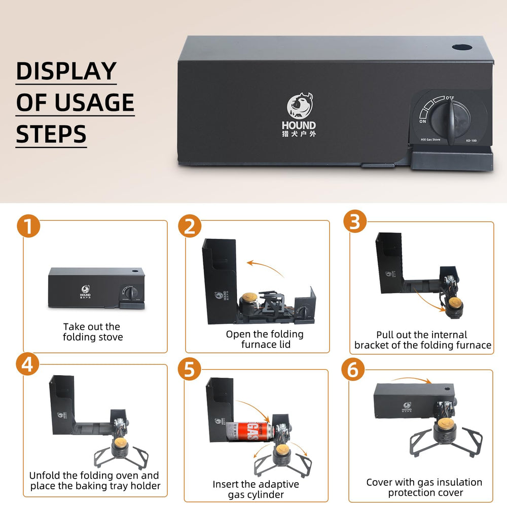 Pot compatibility shown for Triclicks stove from 10 to 26 cm