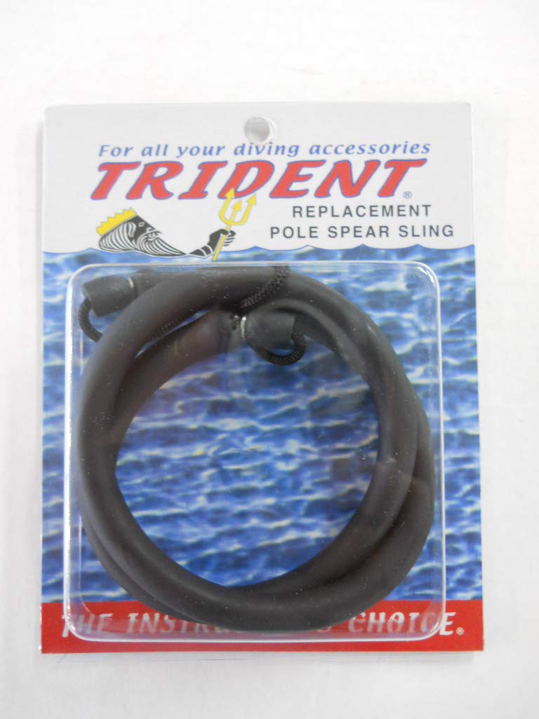 Trident five-foot pole spear sling attachment ensures secure release and dependable power.