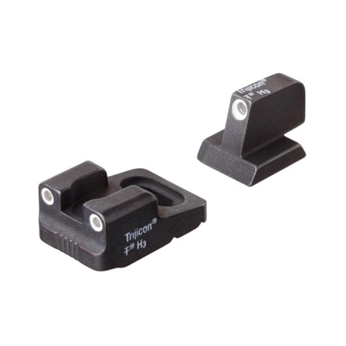 Trijicon 3-Dot Front and Rear Night Sight for Remington slug gun aids low-light target acquisition