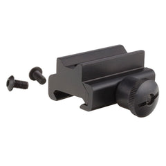 Trijicon AC12036 compact ACOG High, side view, aids fast target acquisition.