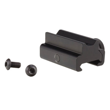 Trijicon AC12036 with Pica tiny mount, close-up, secure mounting.