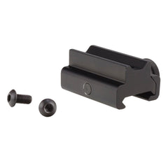Trijicon AC12036 with Pica tiny mount, close-up, secure mounting.