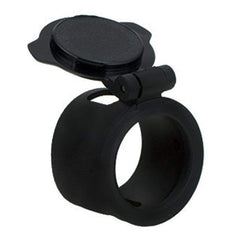 Trijicon ACOG 4x32 flip cap with bosses, rugged optics protection for field use