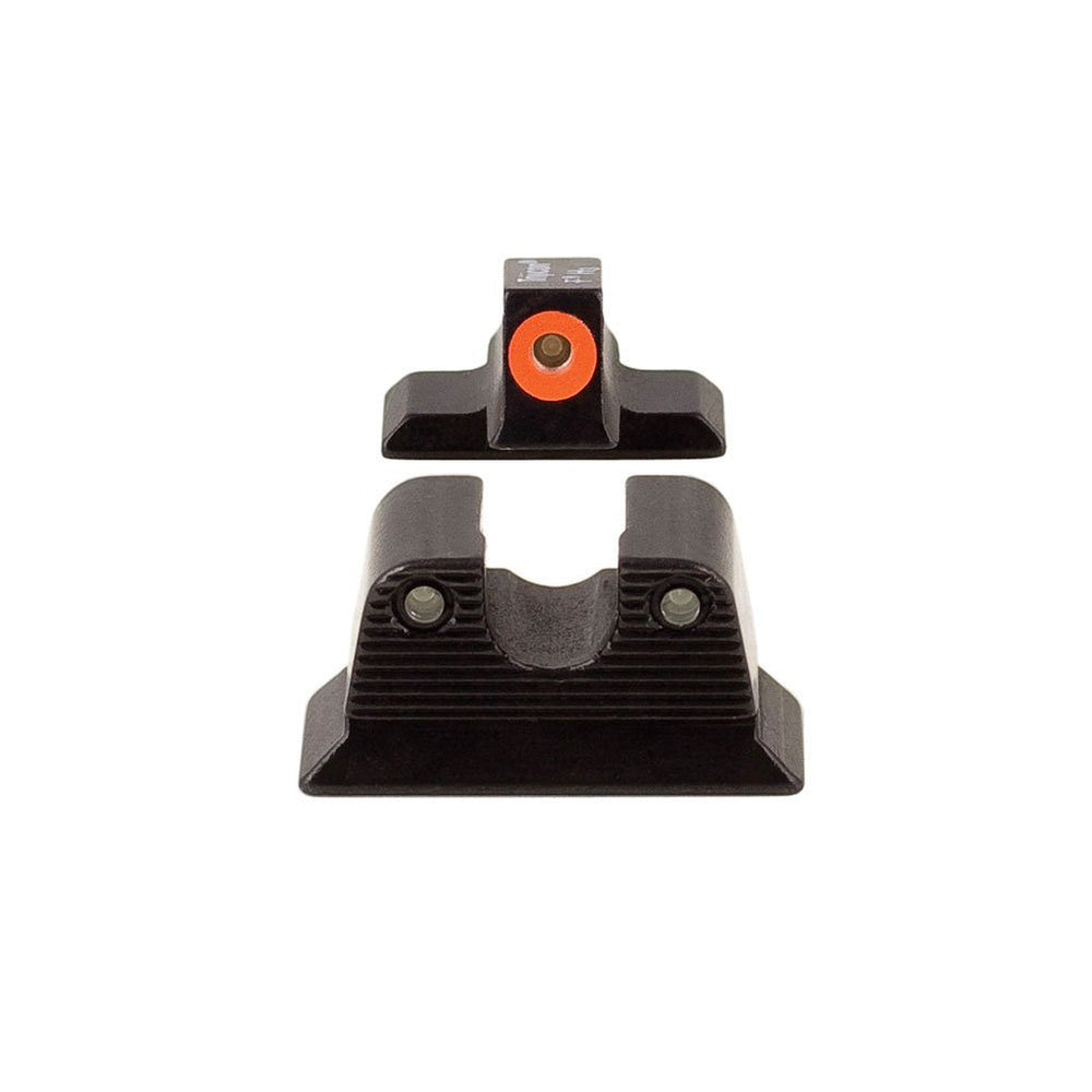 Trijicon BE110O Beretta HD Night Sight Set tritium lamp glows in darkness.