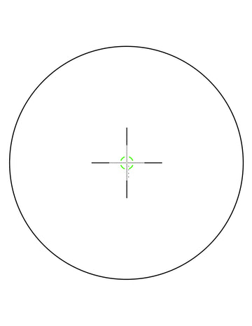 Trijicon Credo magnification setting demonstrates 1-8x versatility