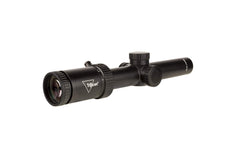 Trijicon Credo HX scope side turret detail showing precise elevation adjustment.