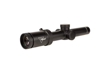 Trijicon Credo HX 1-6x24 BDC Red lens view highlights clarity for quick targets.