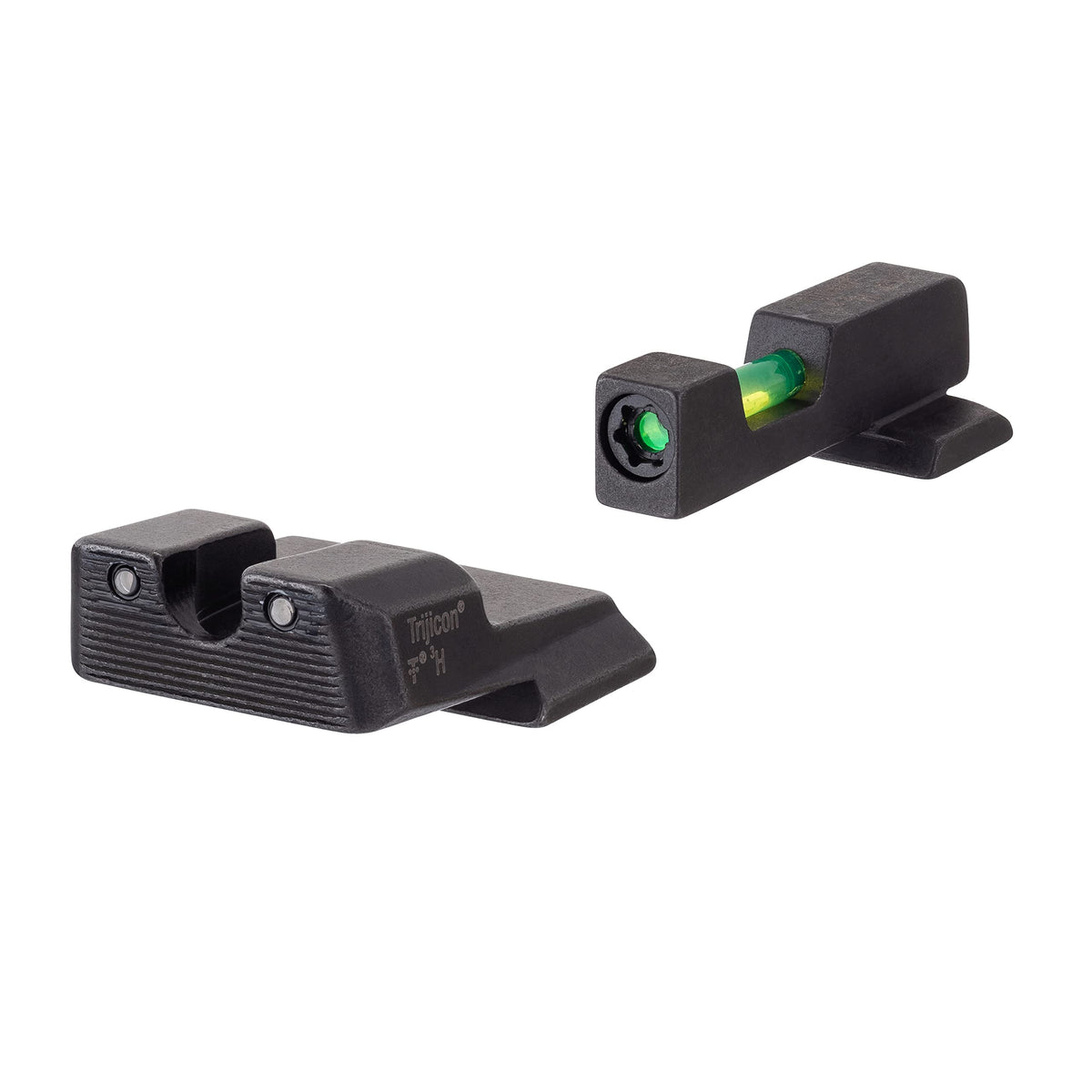 Trijicon DI Night Sights front sight illumination delivers daylight brightness for quick target acquisition.