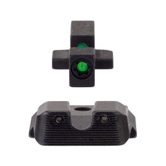 Trijicon DI Night Sights steel housing provides rugged durability under use.