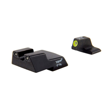 Trijicon HD Yellow night sight front-outline for H&K P30/45C improves fast front sight acquisition in low light