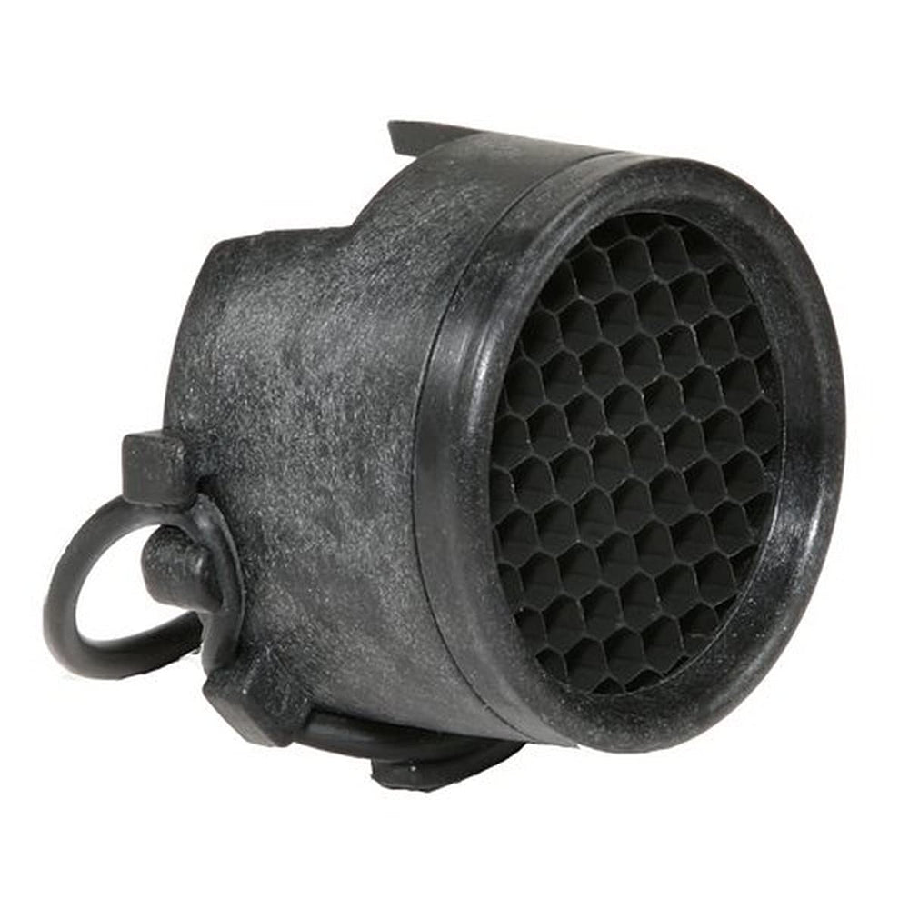 Trijicon killFLASH installed on ACOG 1x16 reduces glare for clearer sighting.