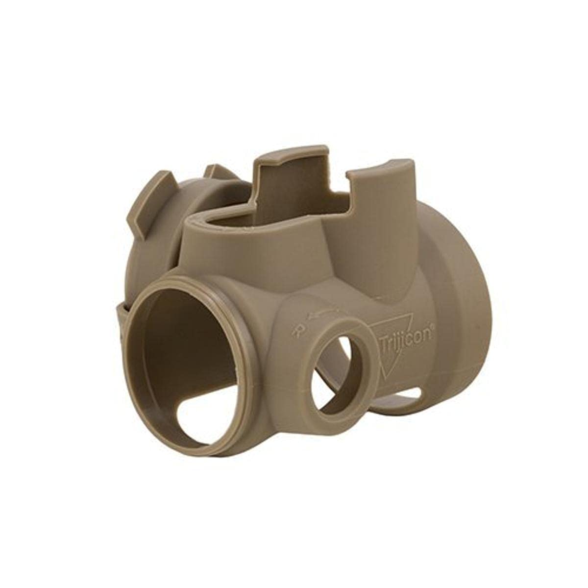 Trijicon MRO cover with clear lens caps protects optics in harsh environments.
