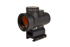 Trijicon MRO HD red dot compact sight close-up for fast target acquisition.