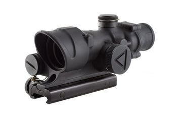 Trijicon TA02 mount compatibility shot demonstrates quick, reliable mounting for rapid setup.