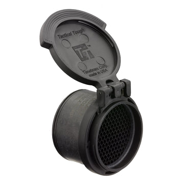Trijicon Tennebrex Killflash ARD on a 6x48 ACOG reduces glare for clearer targets.