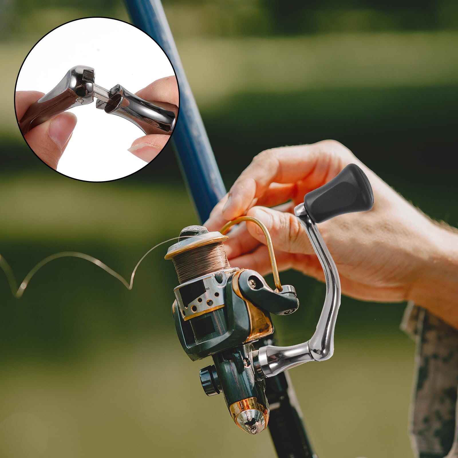 Universal compatibility with 3000-5000 series spin reels