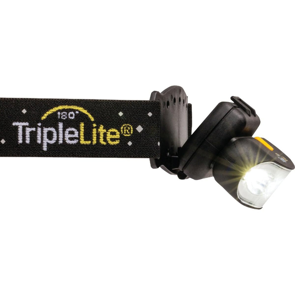 TripleLite HL-530-01 headlamp ideal for hiking, camping, and night walks.