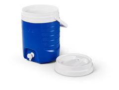 Triplenet Pricing 2 Gallon cooler shows compact dimensions 11 by 10 by 14 inches.