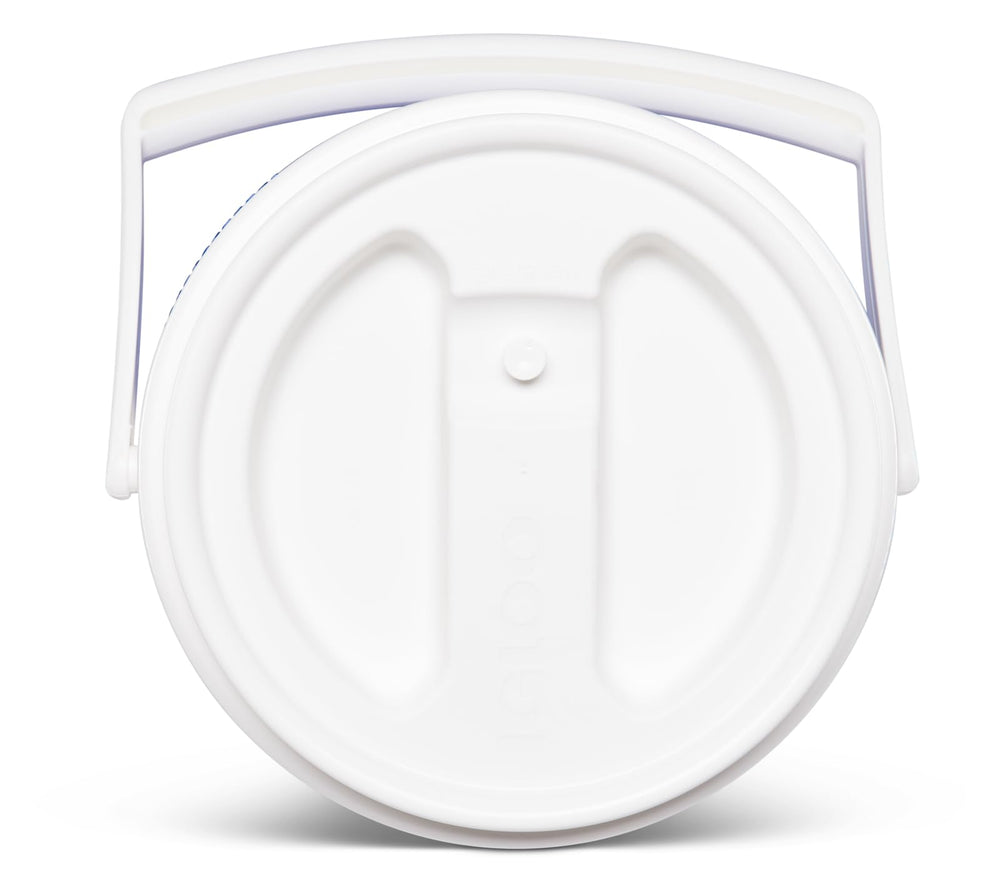 Triplenet Pricing cooler highlights wide mouth lid for easy filling and cleaning.
