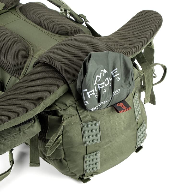 Tripole Colonel 80L breathable back mesh for comfort