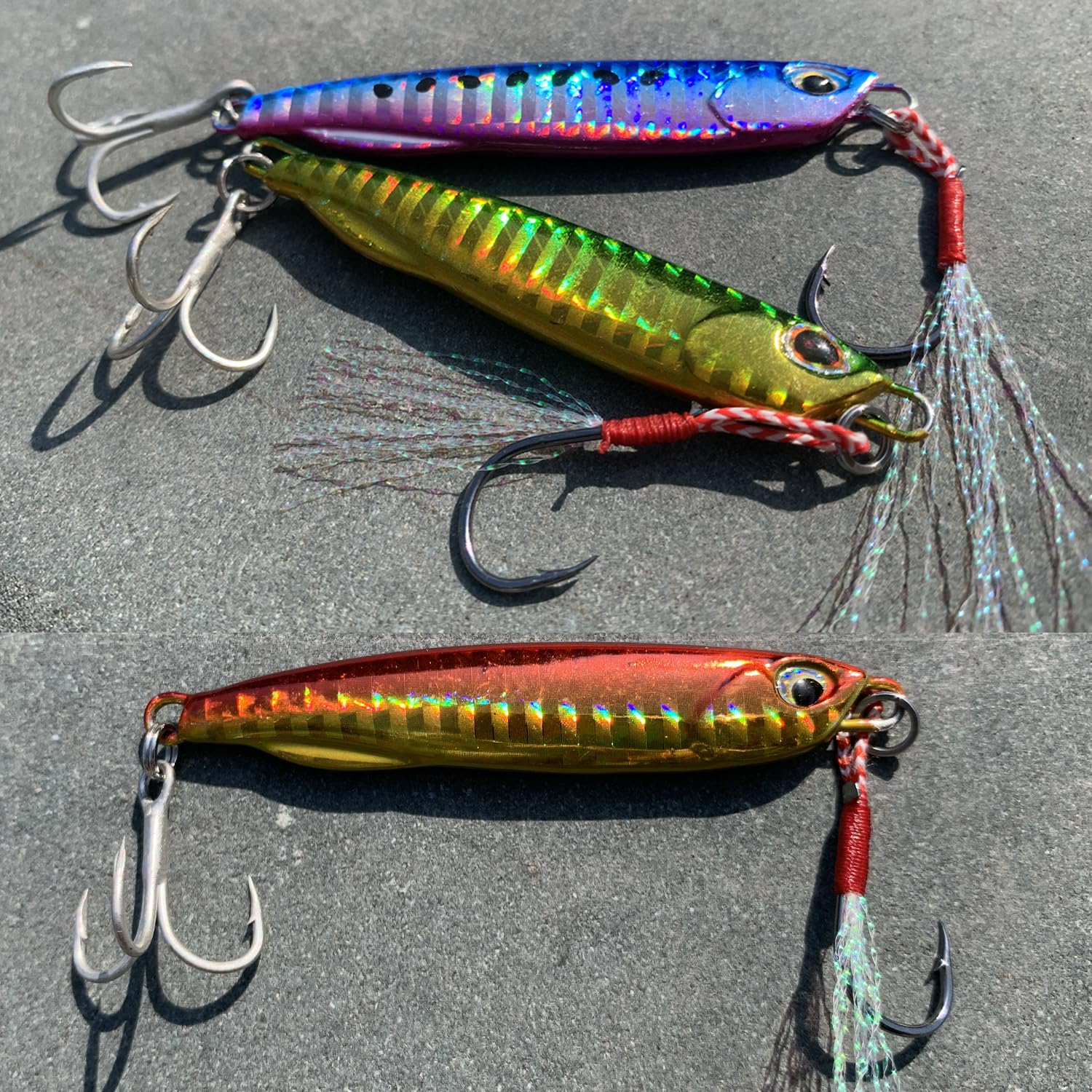 Packaging image of Tripquips 5-pack 30g spoon lures