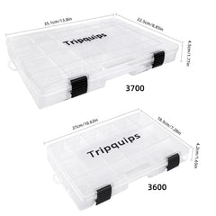 3600 tackle trays dimensions 10.62 x 7.28 x 1.65 inches
